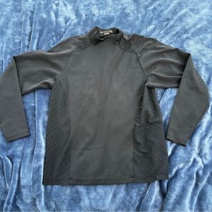 Nike Tiger Woods Collection Mock Turtleneck Sz X Men's Black